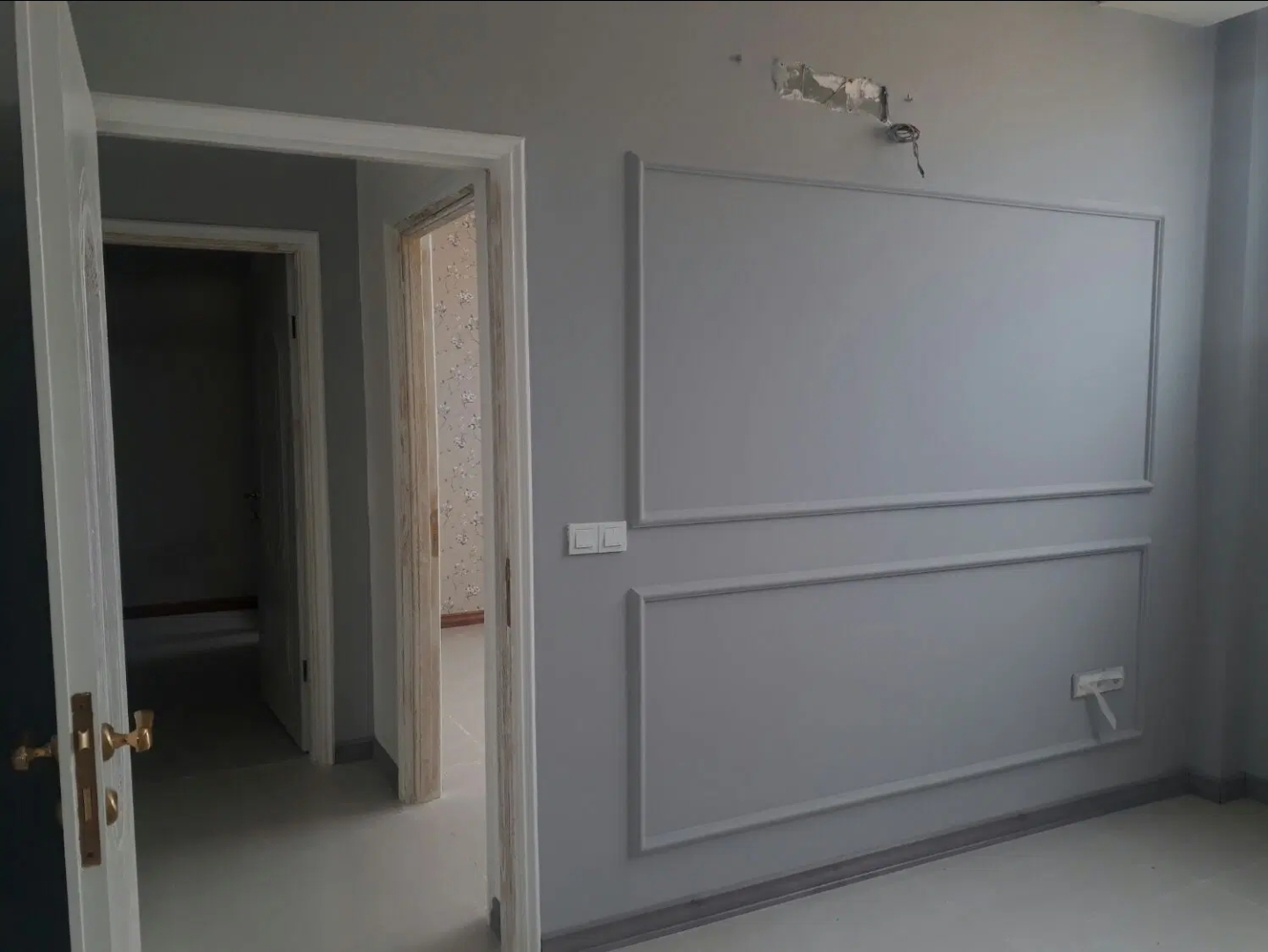 نقاشی ساختمان لکه گیری رنگ نما رنگ پاشی با ایرلس