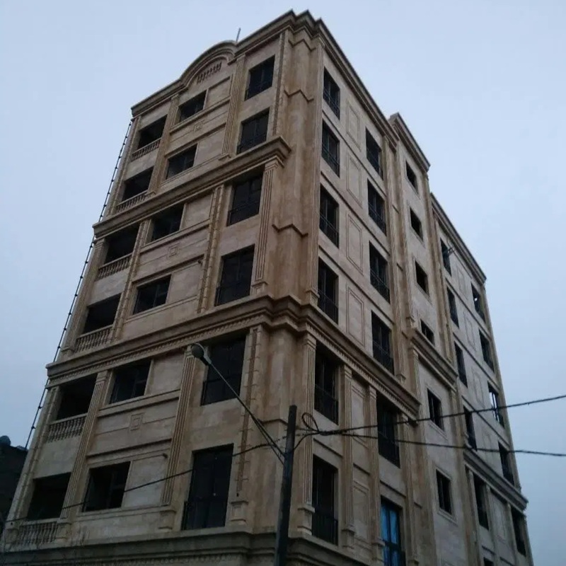 اجرای سنگ نما پله ، کف و بدنه